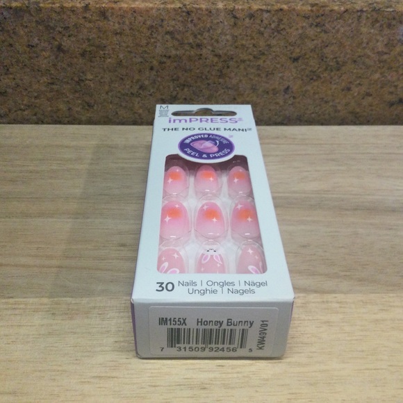 🆕 imPress Press-On Nails - Honey Bunny - Picture 1 of 2